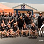 A group of dotsure employees infront of the SPCA in George, providing Soft Landings