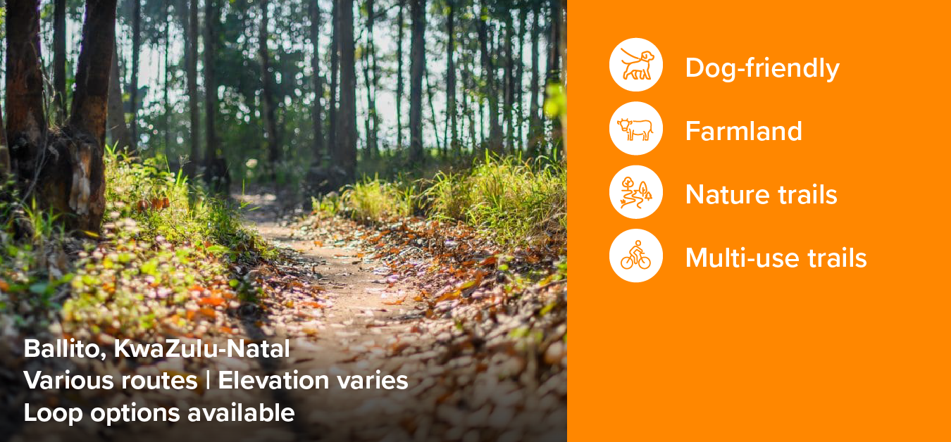 Holla pet friendly trails in KZN