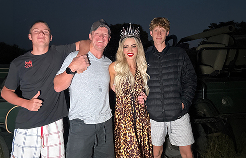 Mrs South Africa 2026 finalist, Carika Bebb, with her family